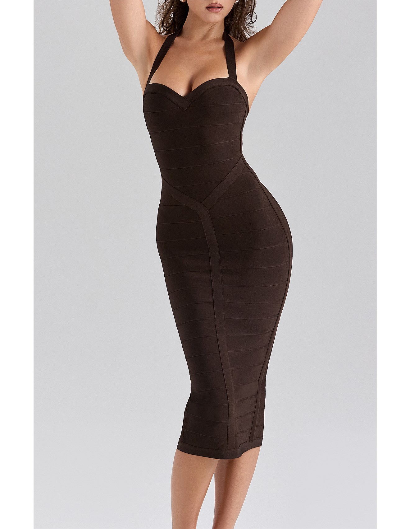 House Of Cb House Of Cb the Supermodel Midi Bandage Dress David