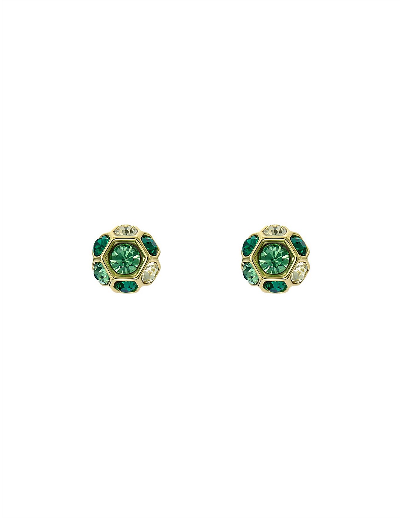 Ted Baker Ted Baker Gemme Crystal Gem Cluster Stud Earrings Gold