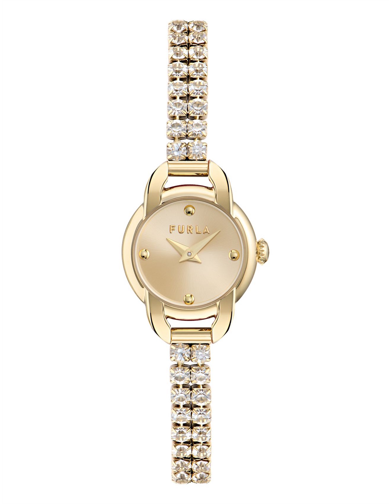 Furla Furla Mini Shape Gold Bracelet Watch David Jones