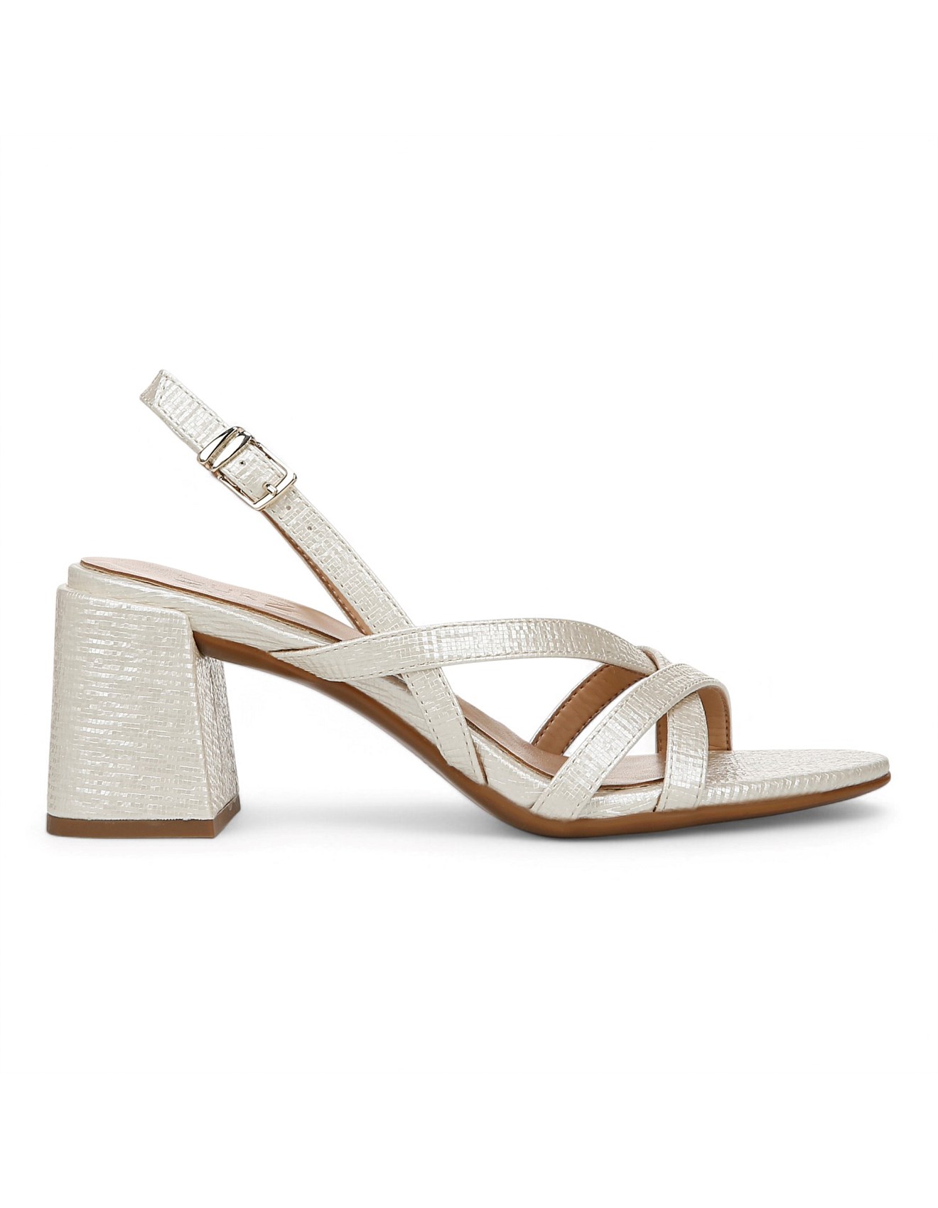 Naturalizer Women's Demi Pearl White Sandal David Jones