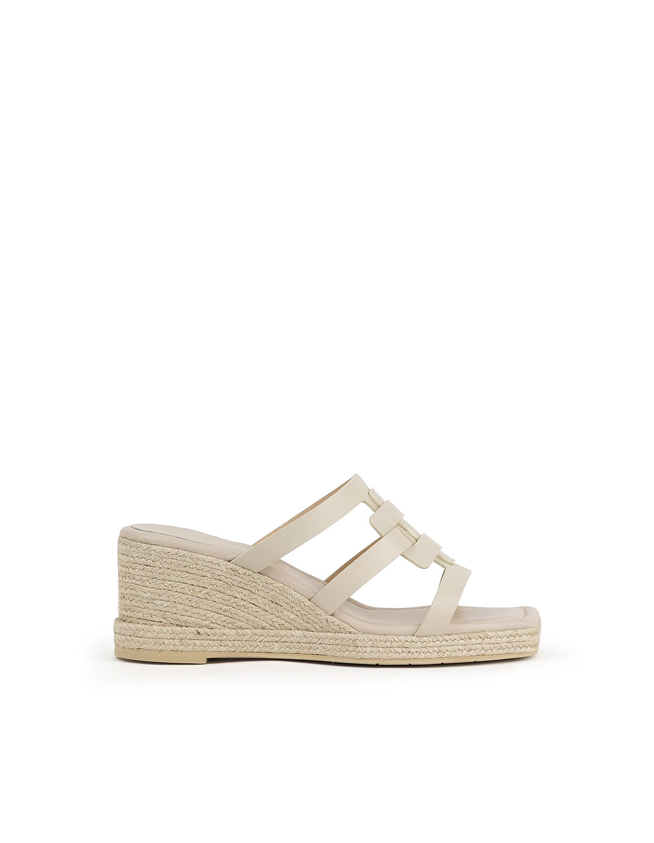 Edward Meller Madere Square Toe Slide Espadrille David Jones