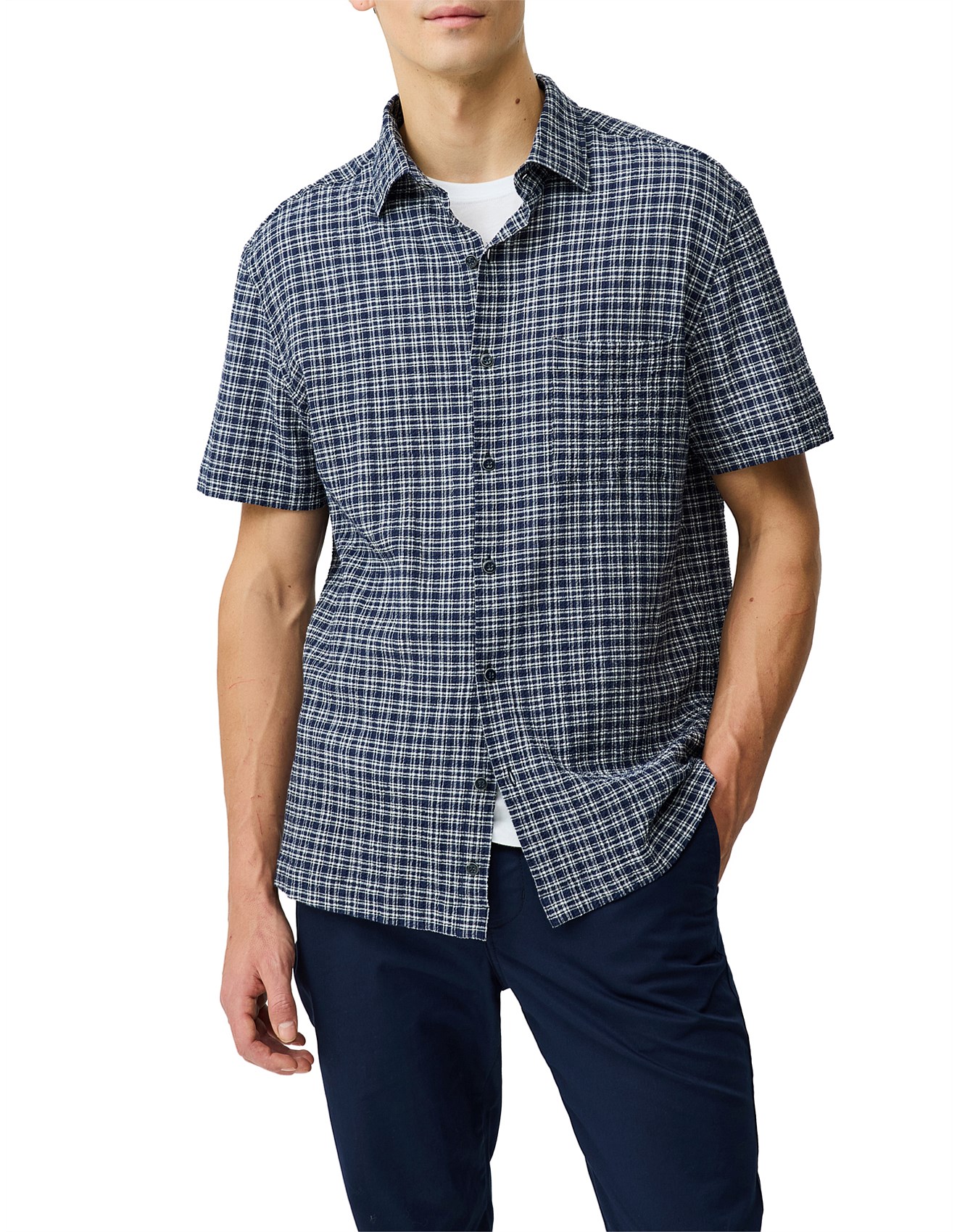 Rodd & Gunn Springfield Shirt -Indigo | David Jones