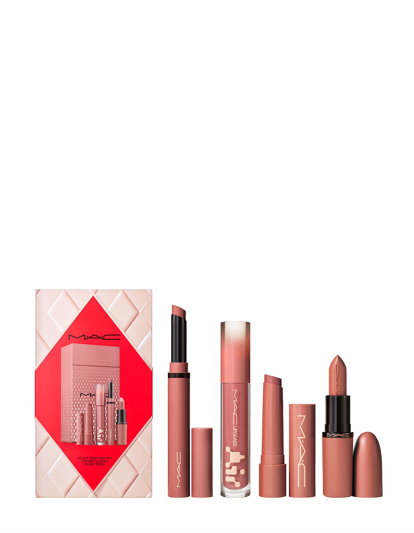 Mac Totally Teddy Lip Kit | David Jones