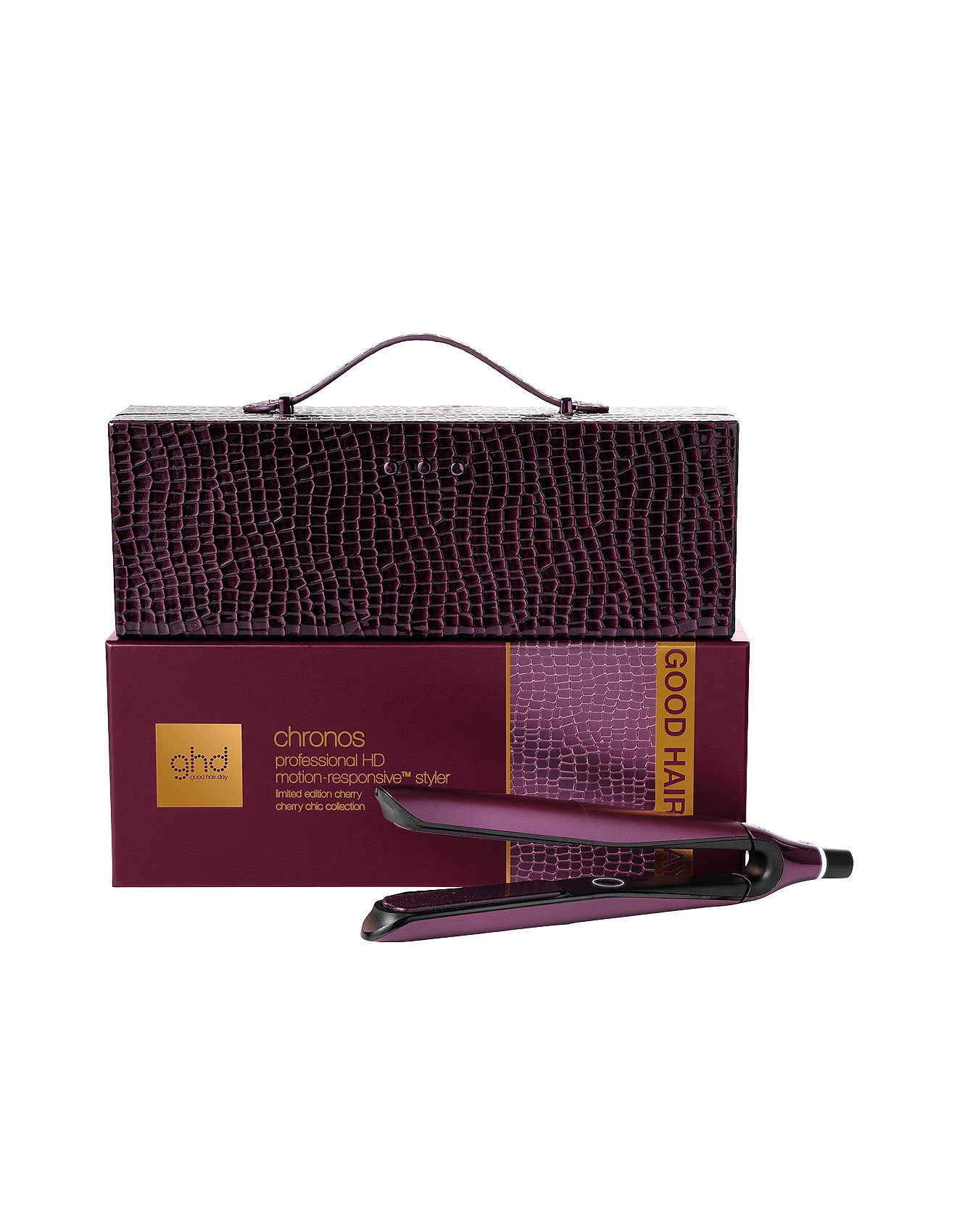 Ghd Ghd Chronos Hair Straightener In Cherry Chic Set | David Jones