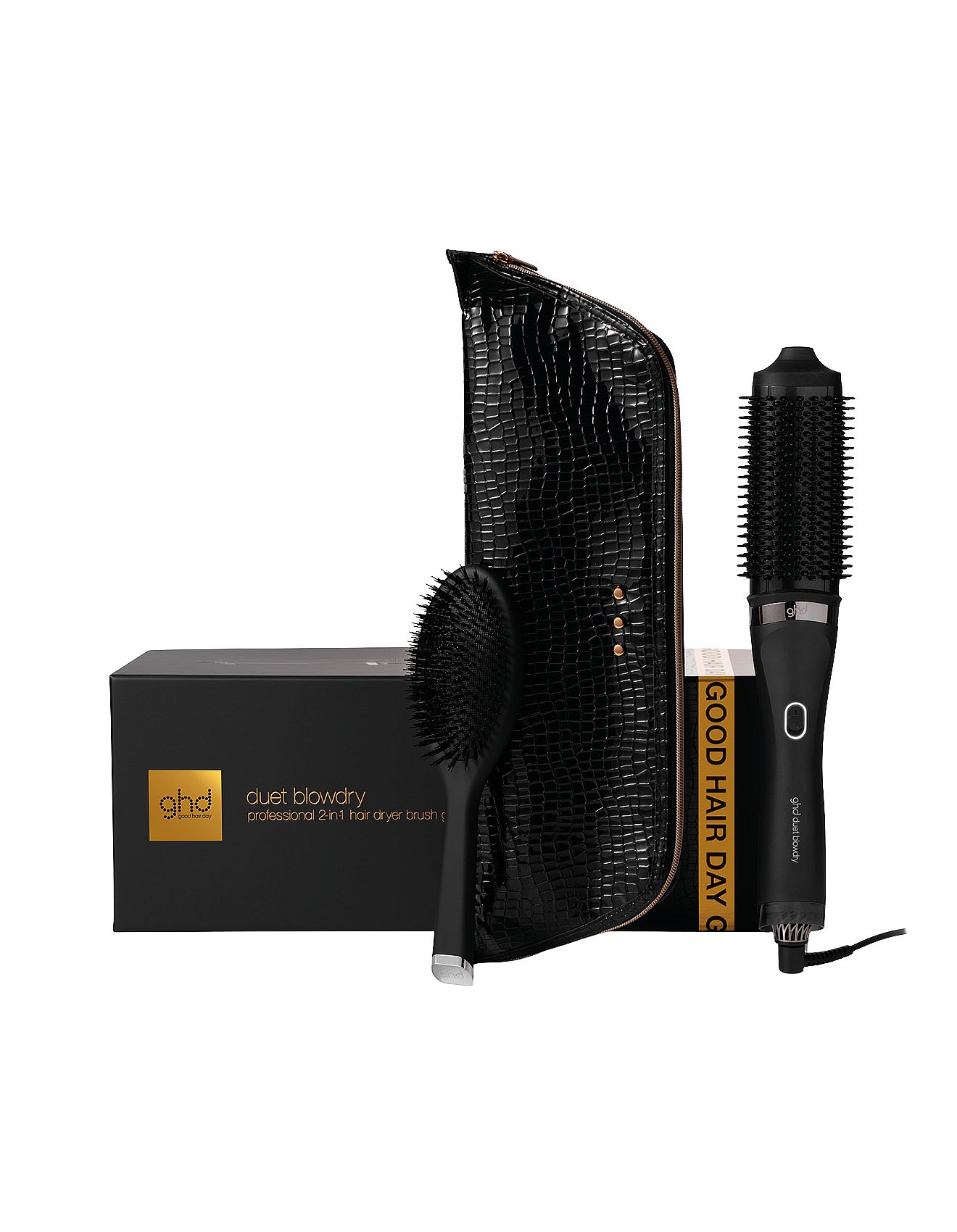 Ghd Duet Blow Dry Hair Dryer Brush Gift Set | David Jones