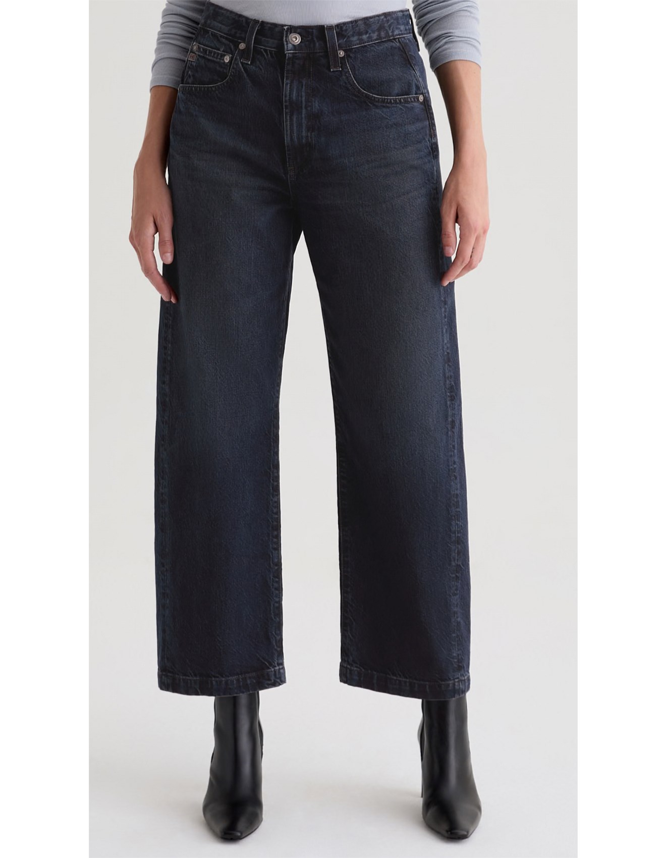 Ag Adriano Goldschmied Hattie Crop Jean David Jones