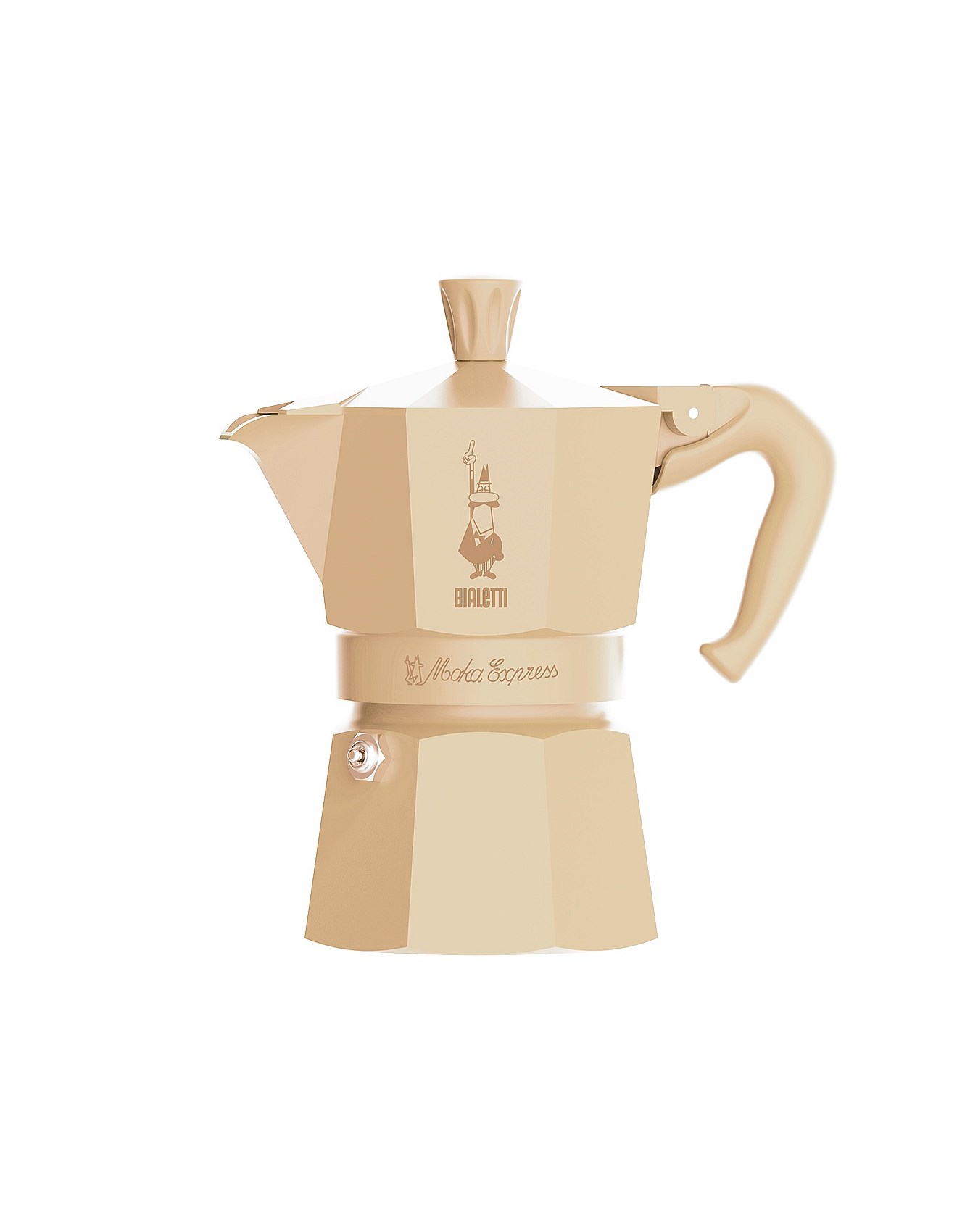 Bialetti Magico Ricordo Moka express Stovetop 3 Cup Cream | David