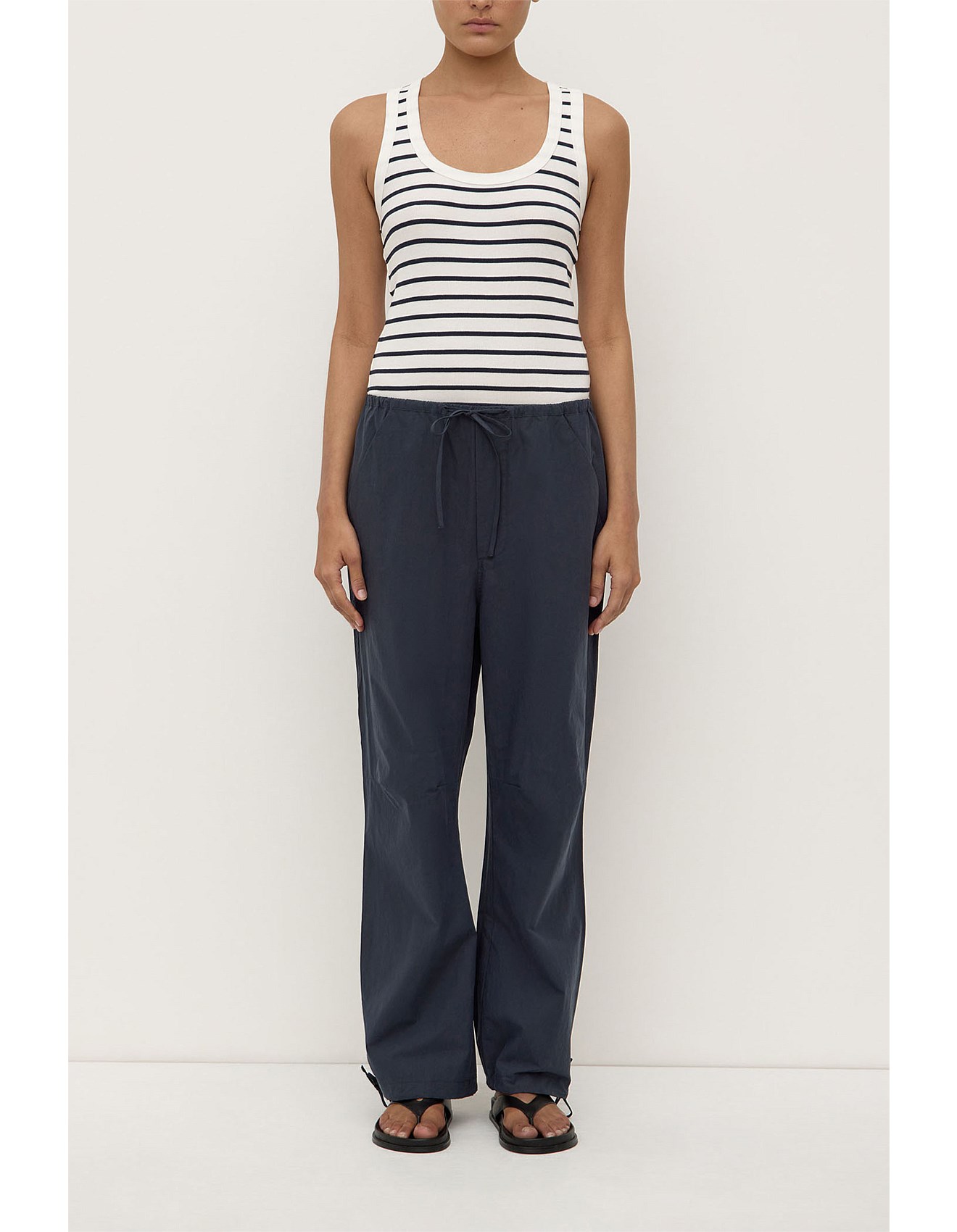 Assembly Label Rooney Poplin Pant True Navy | David Jones