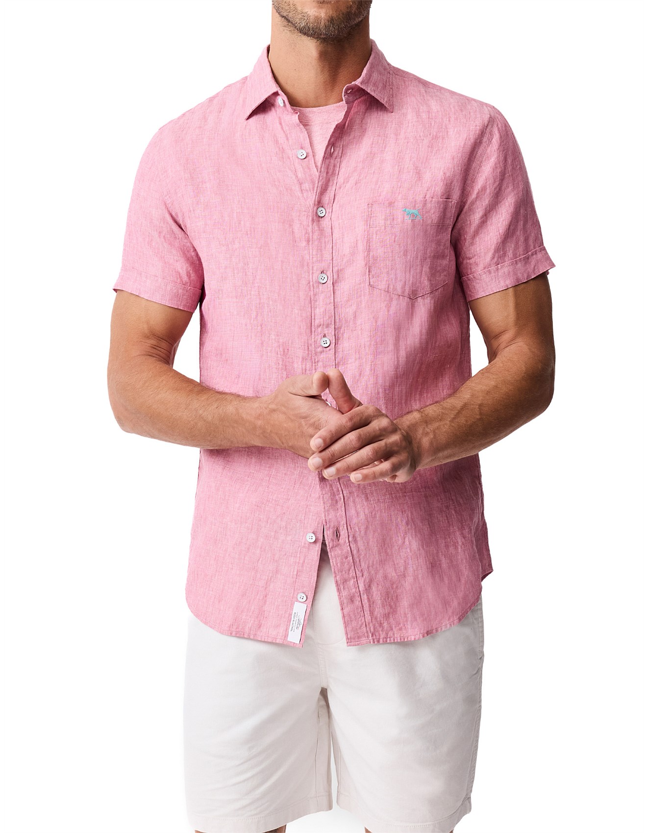 Rodd & Gunn Cathedral Cove Short Sleeve Sports Fit Shirt -Orchid ...