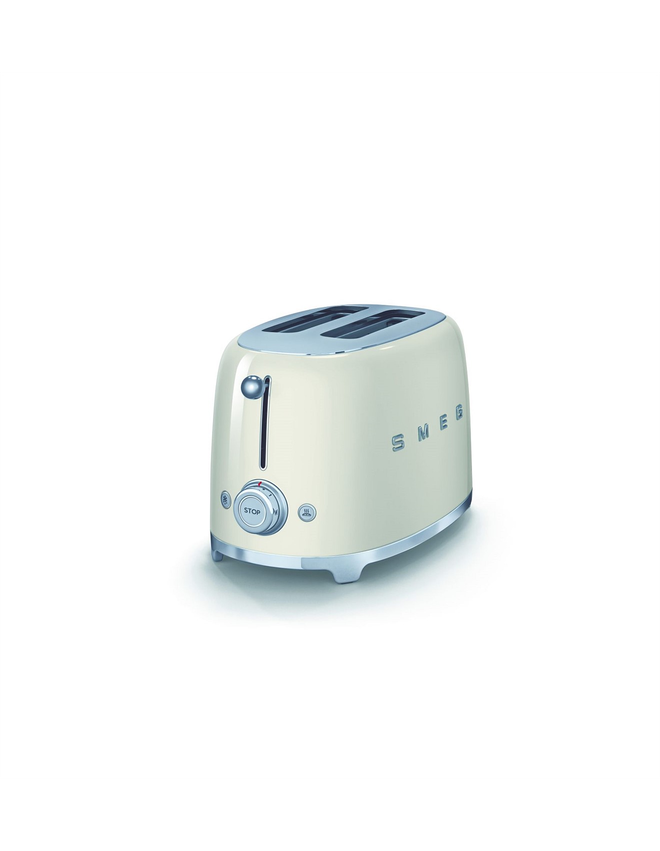 Smeg Tsf01 50's Style Slice Toaster Cream David Jones