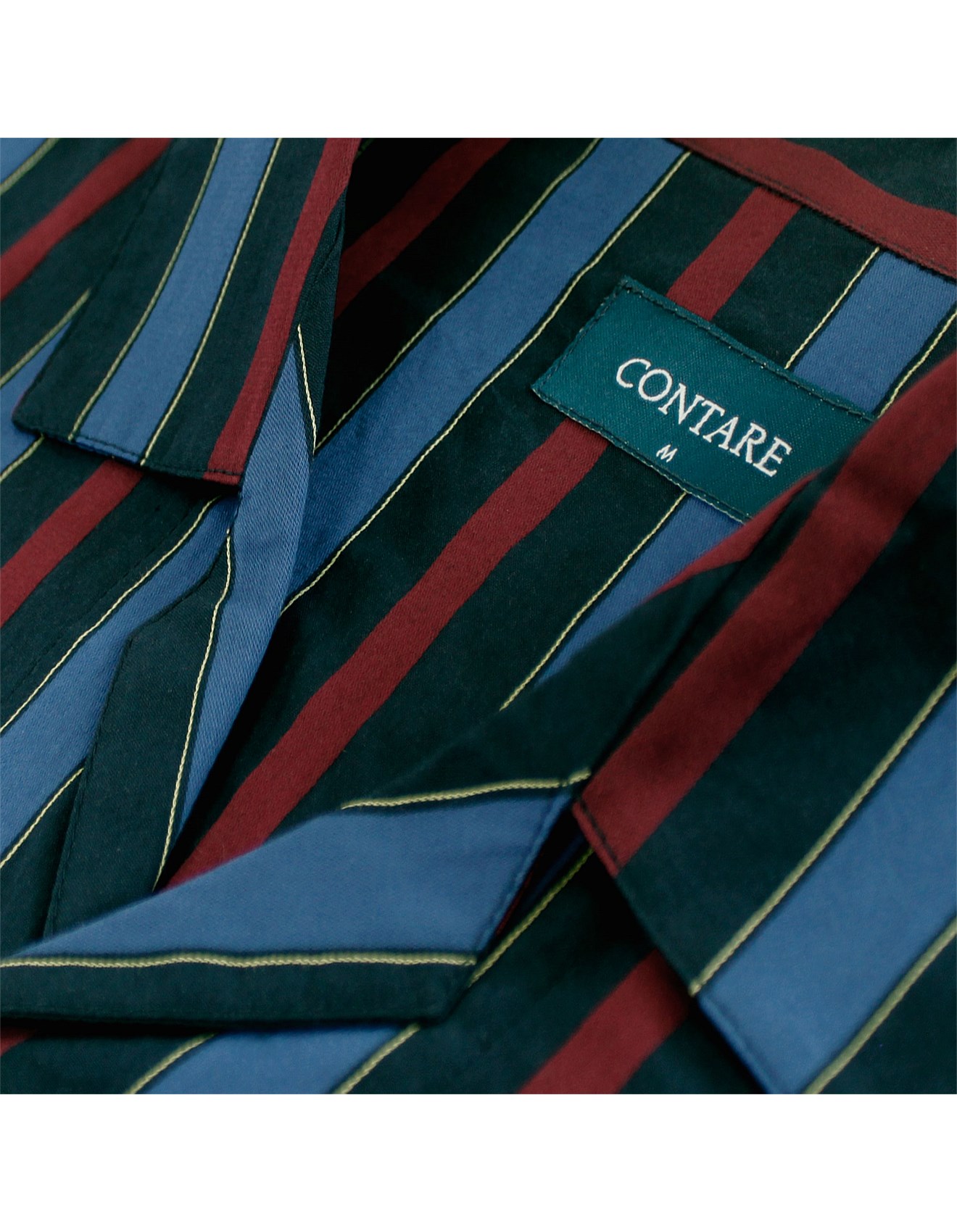 Contare Contare Satin Stripe Ss Pyjama Set David Jones