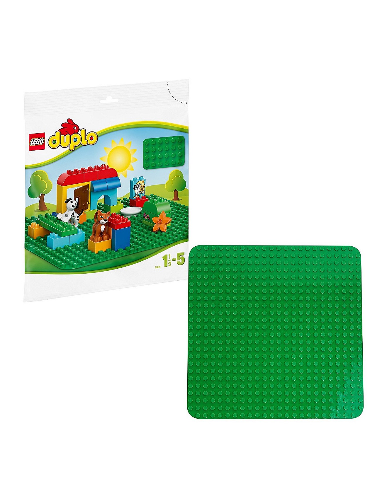 duplo green base plate