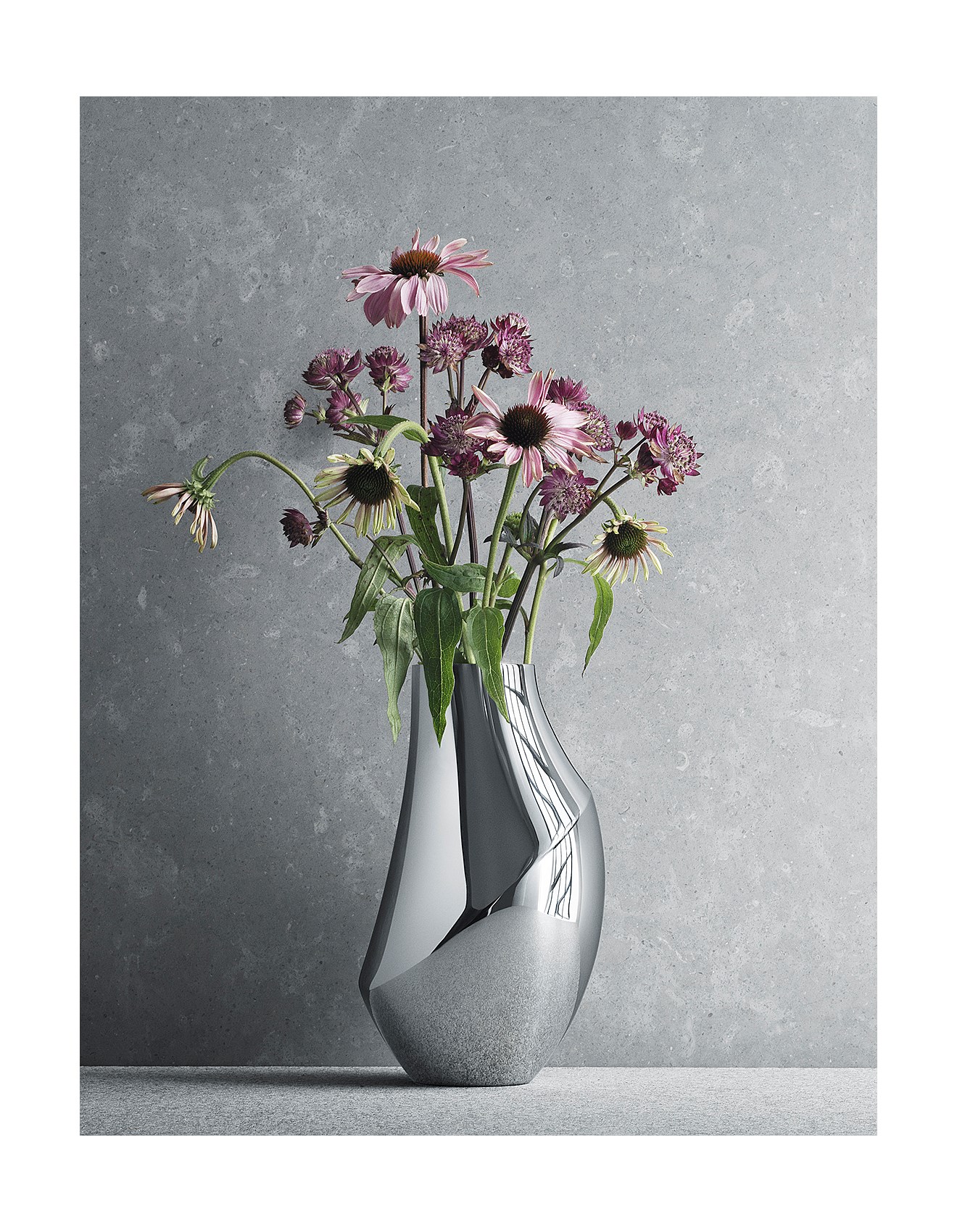 FLORA VASE M ジョージジェンセン 花瓶