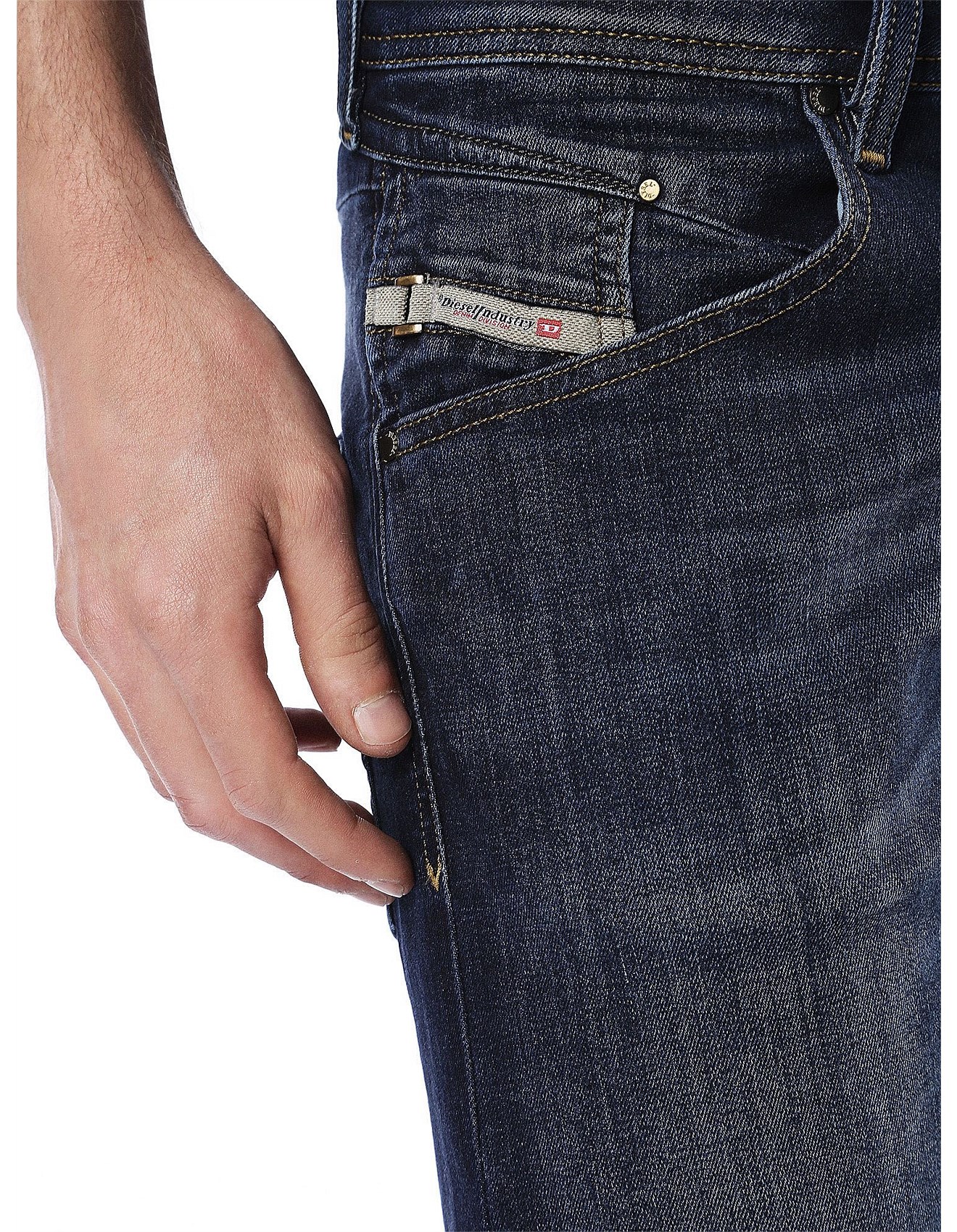 Mens Denim Diesel Belther Jeans Mens Jeans Diesel Belther 0814w