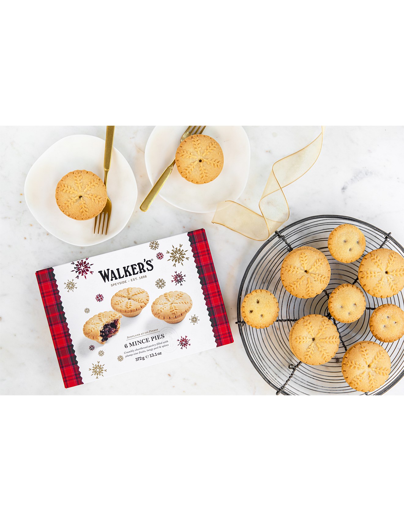 Walkers Fruit Mince Tarts 372g David Jones