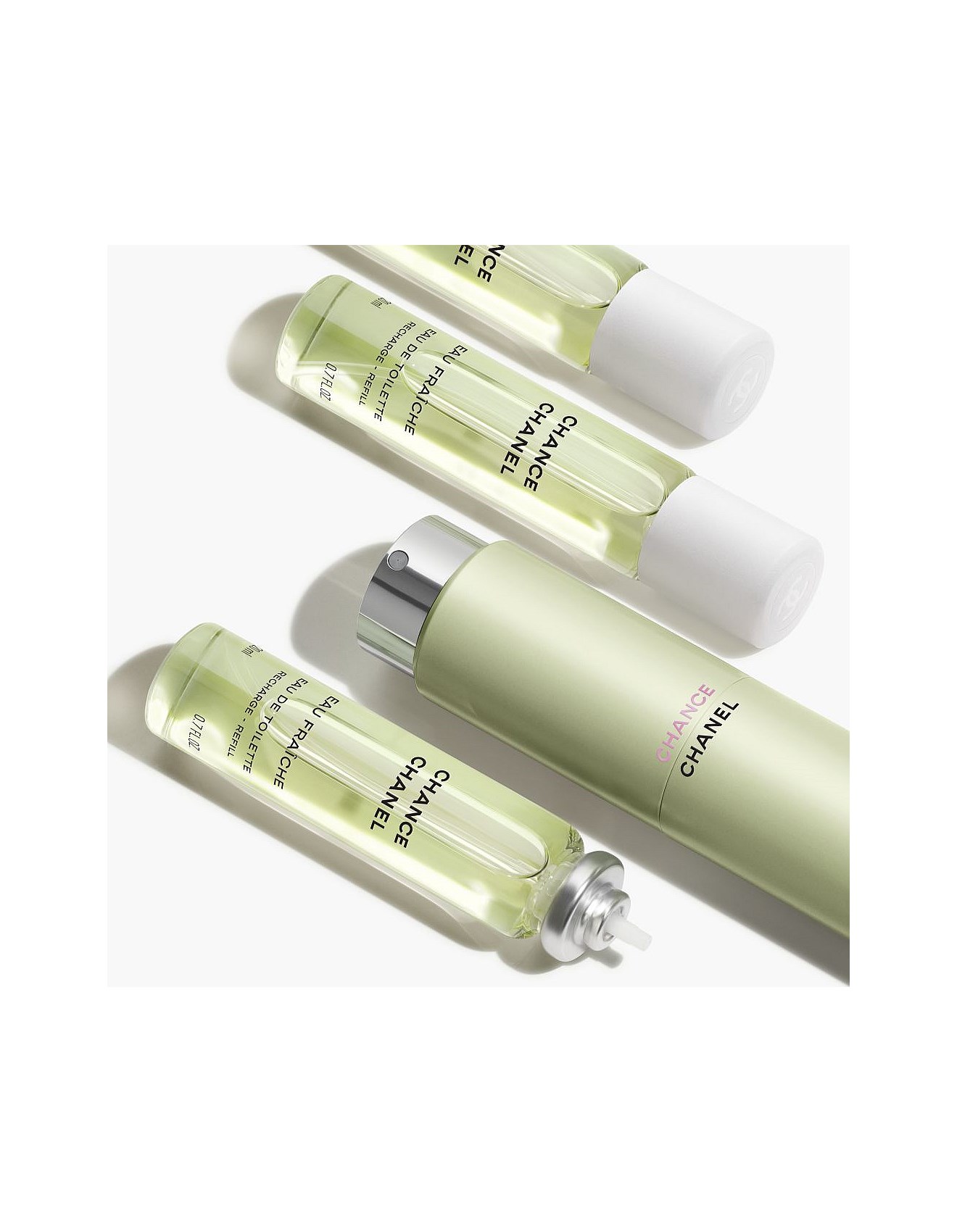 Chanel Chance Eau Fraîche Twist and Spray Refillable Bottle -Eau