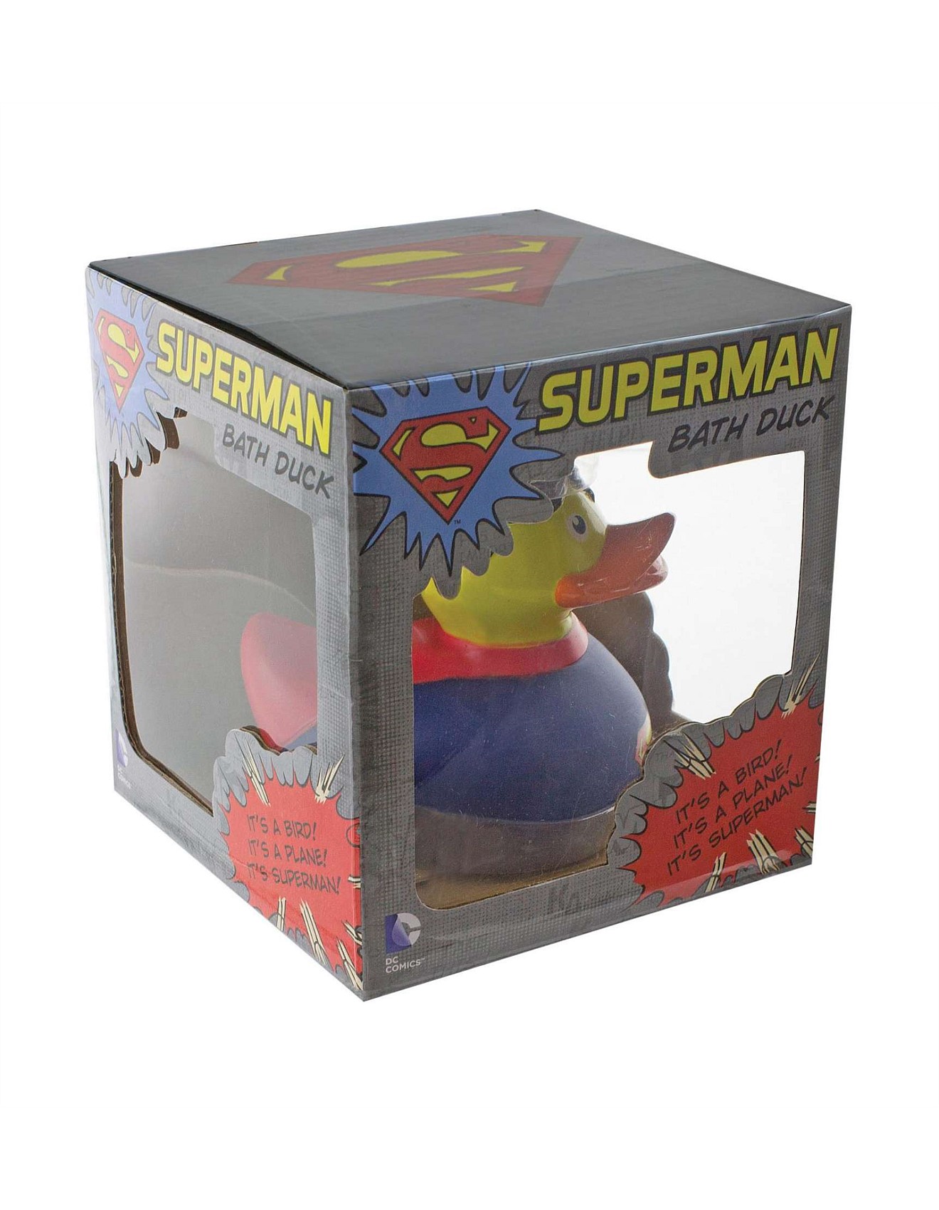 Superman Paperelle Di Gomma | Anatra Di Gomma | Paperella Da Bagno | Duckshop | Rubber Duck | Gioco Per Il Bagnetto | L: 8.5 Cm - Foto 4