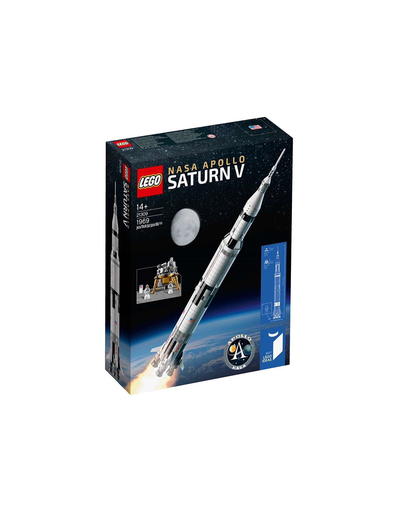 lego saturn v david jones