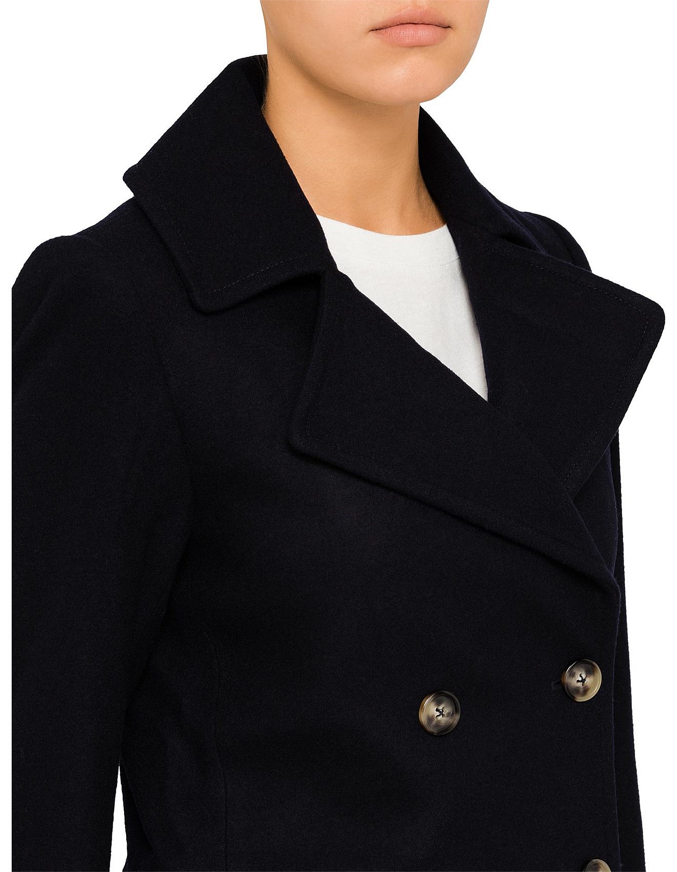 david jones peacoat