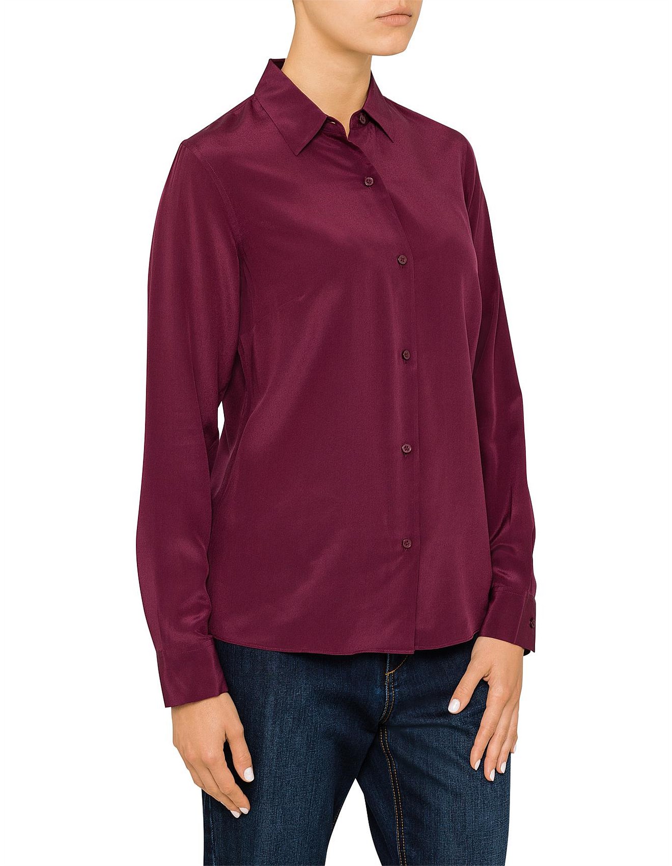 David Jones Silk Shirt David Jones