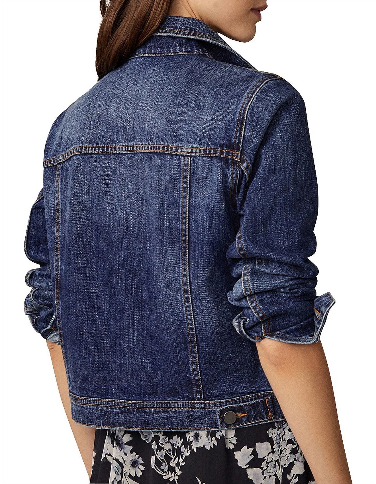 witchery moss denim jacket