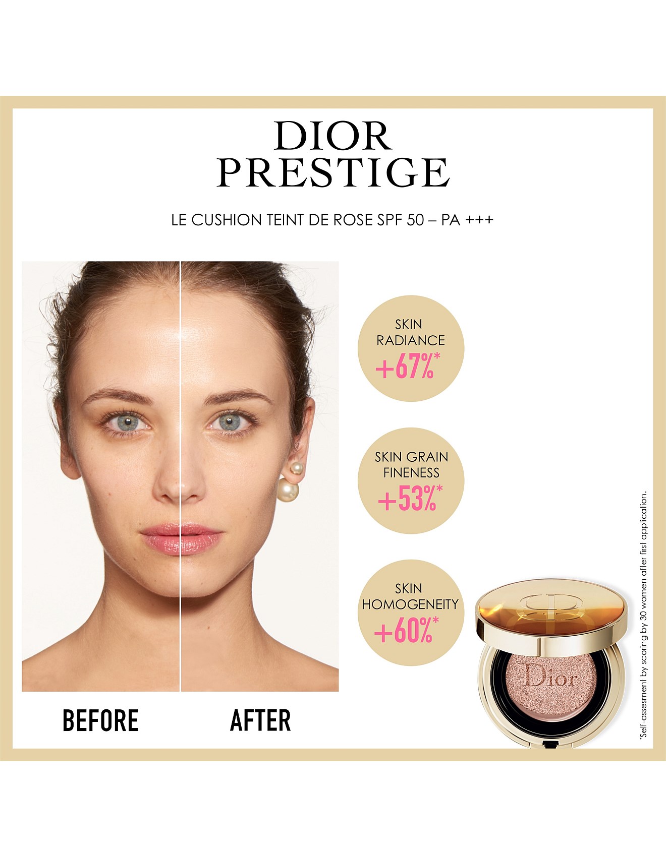 Dior Prestige Le Cushion Teint De Rose | David Jones