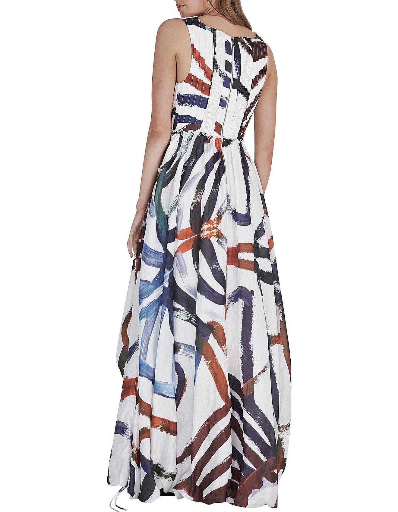 aje belize maxi dress