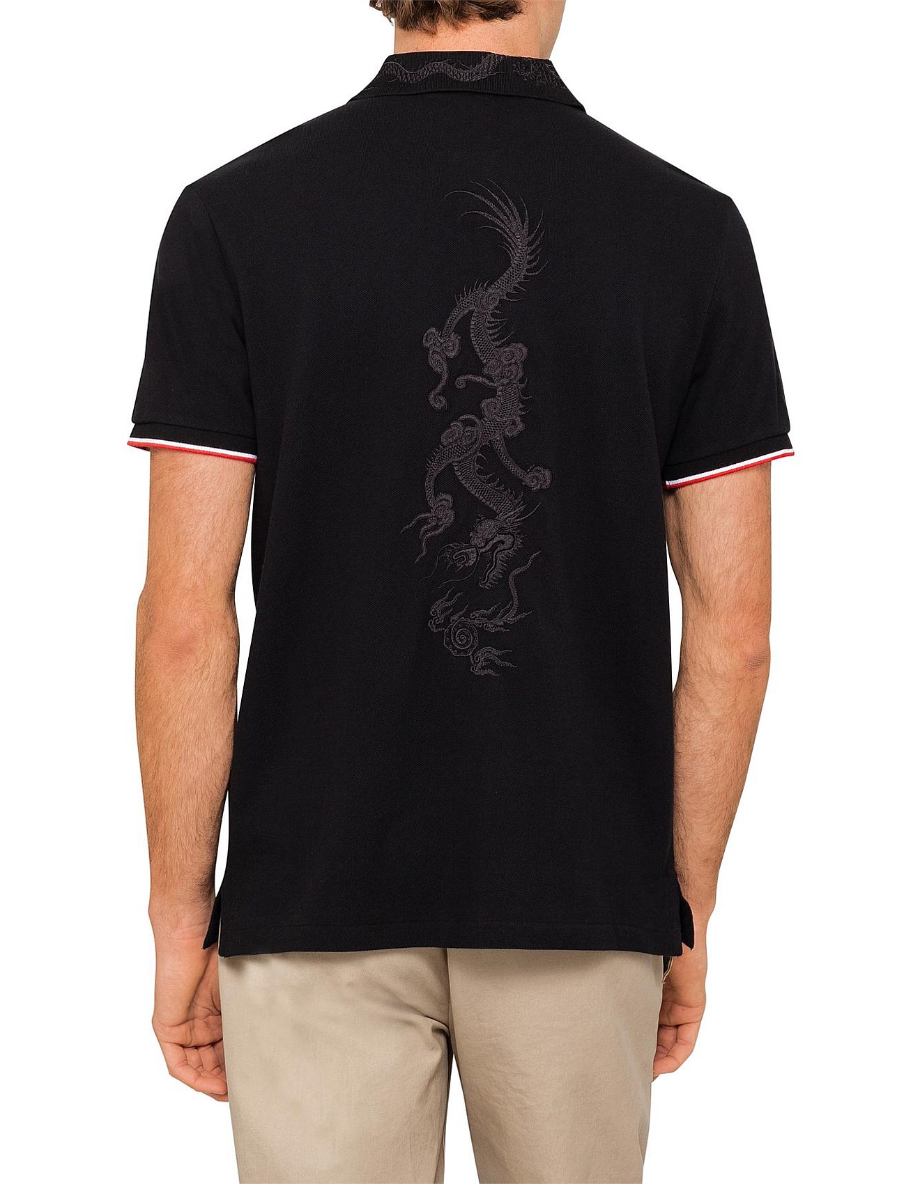 Polo Ralph Lauren Custom Slim Fit Mesh Polo David Jones