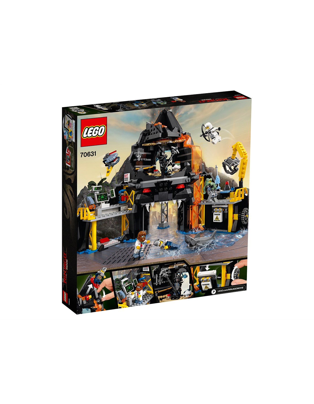 Lego Ninjago Garmadon's Volcano Lair 70631 David Jones