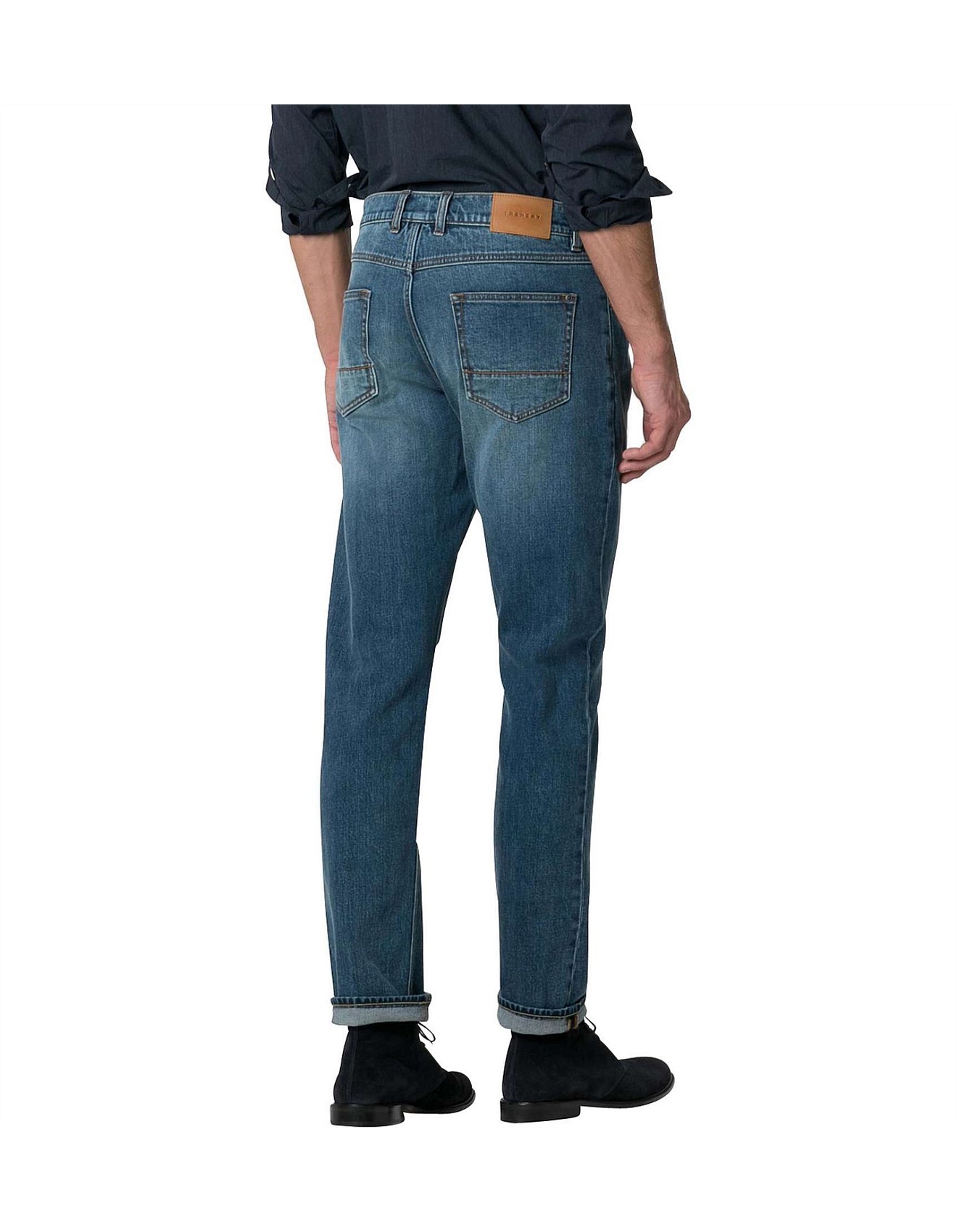 Trenery Light Vintage Wash Regular Jean David Jones