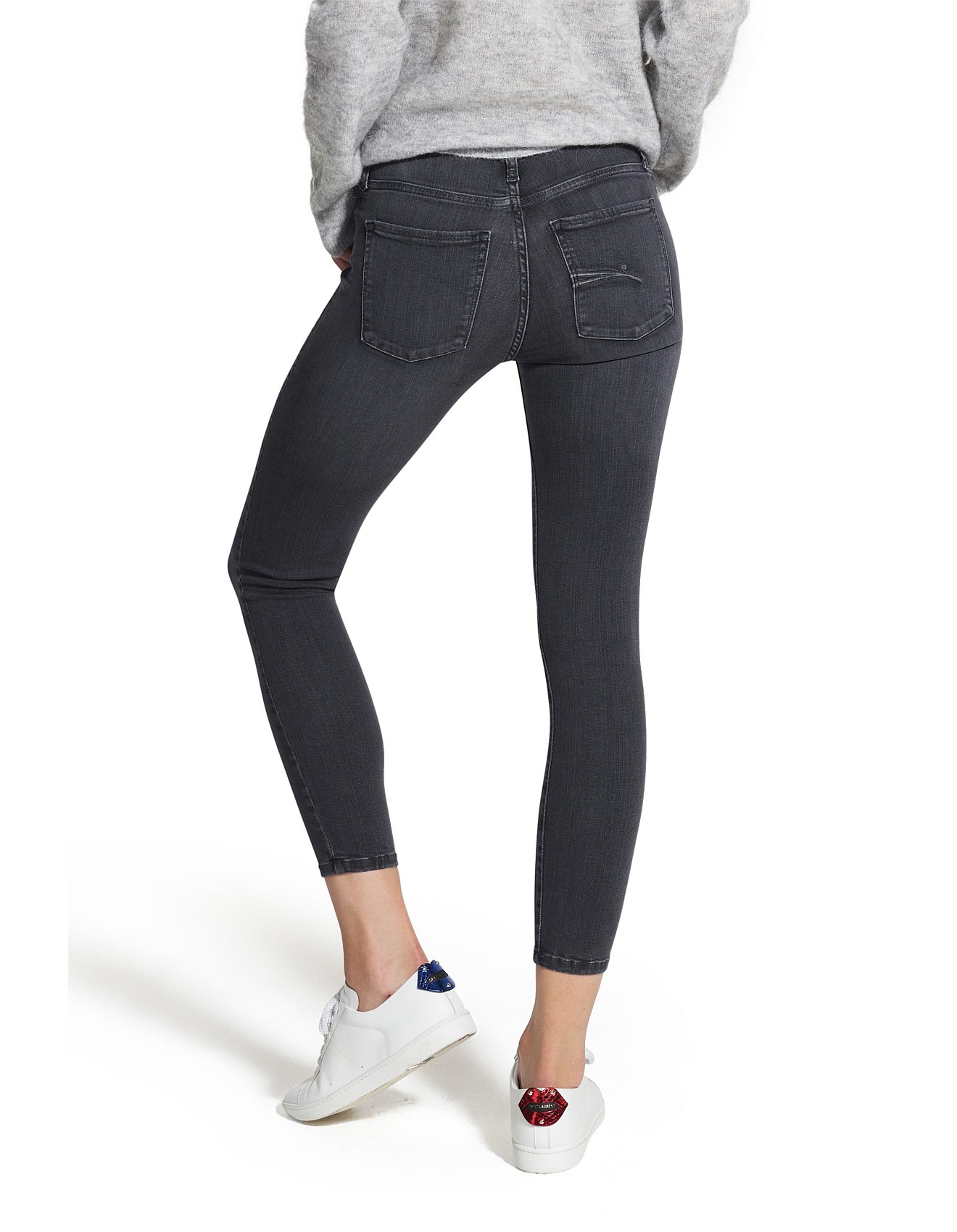 nobody geo skinny mid rise