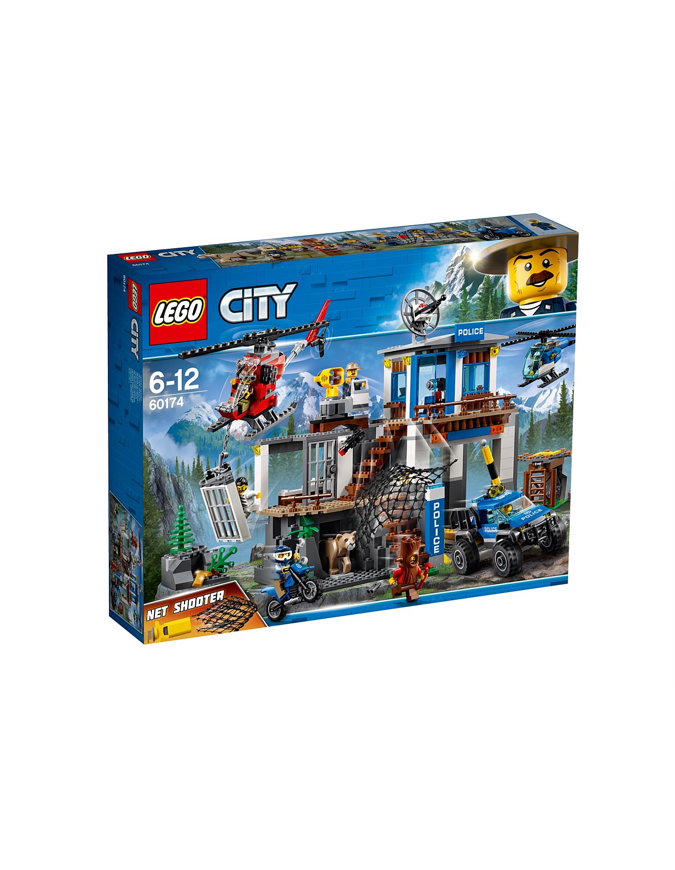 Lego City Mountain Police Headquarters 60174 David Jones