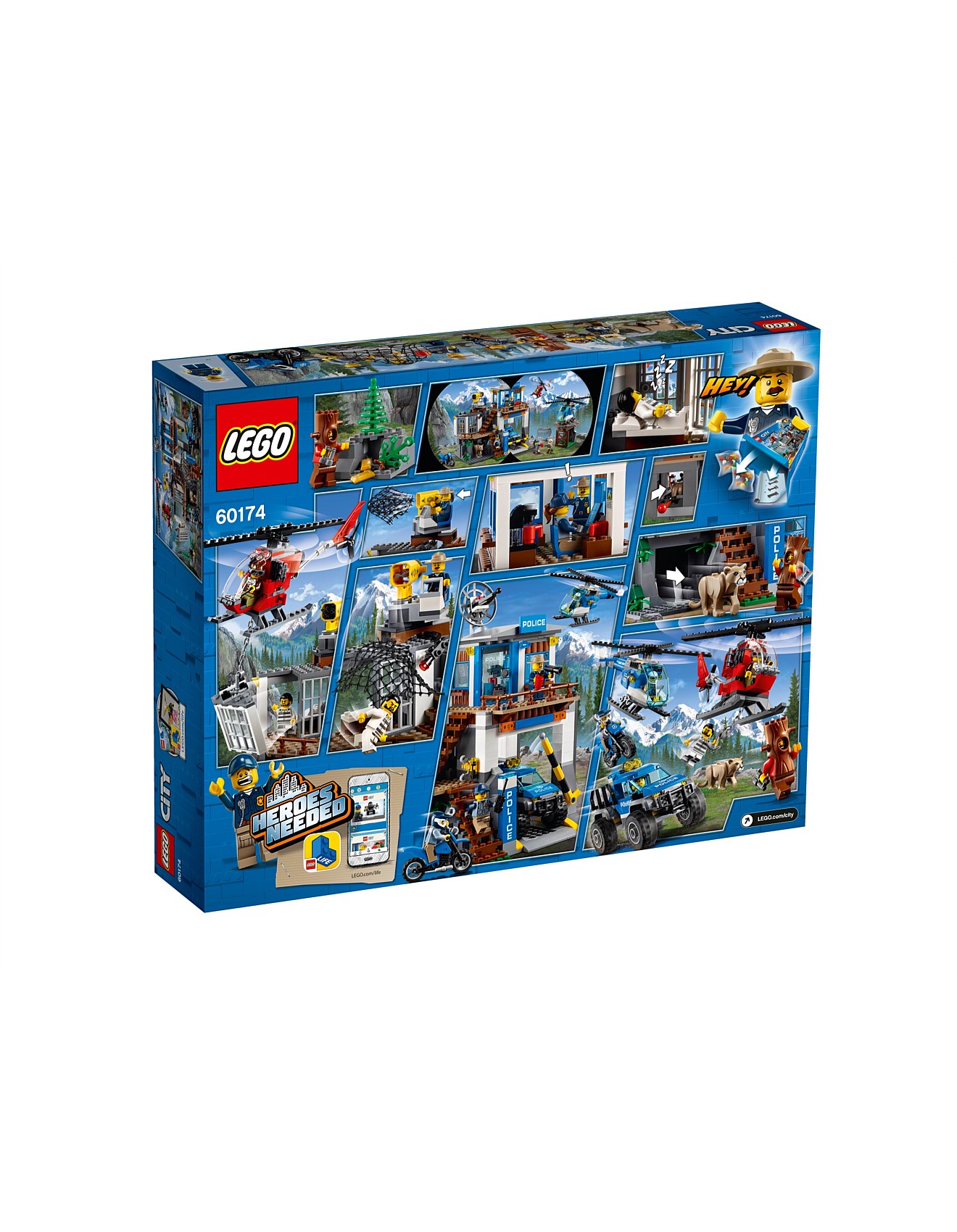 Lego City Mountain Police Headquarters 60174 David Jones