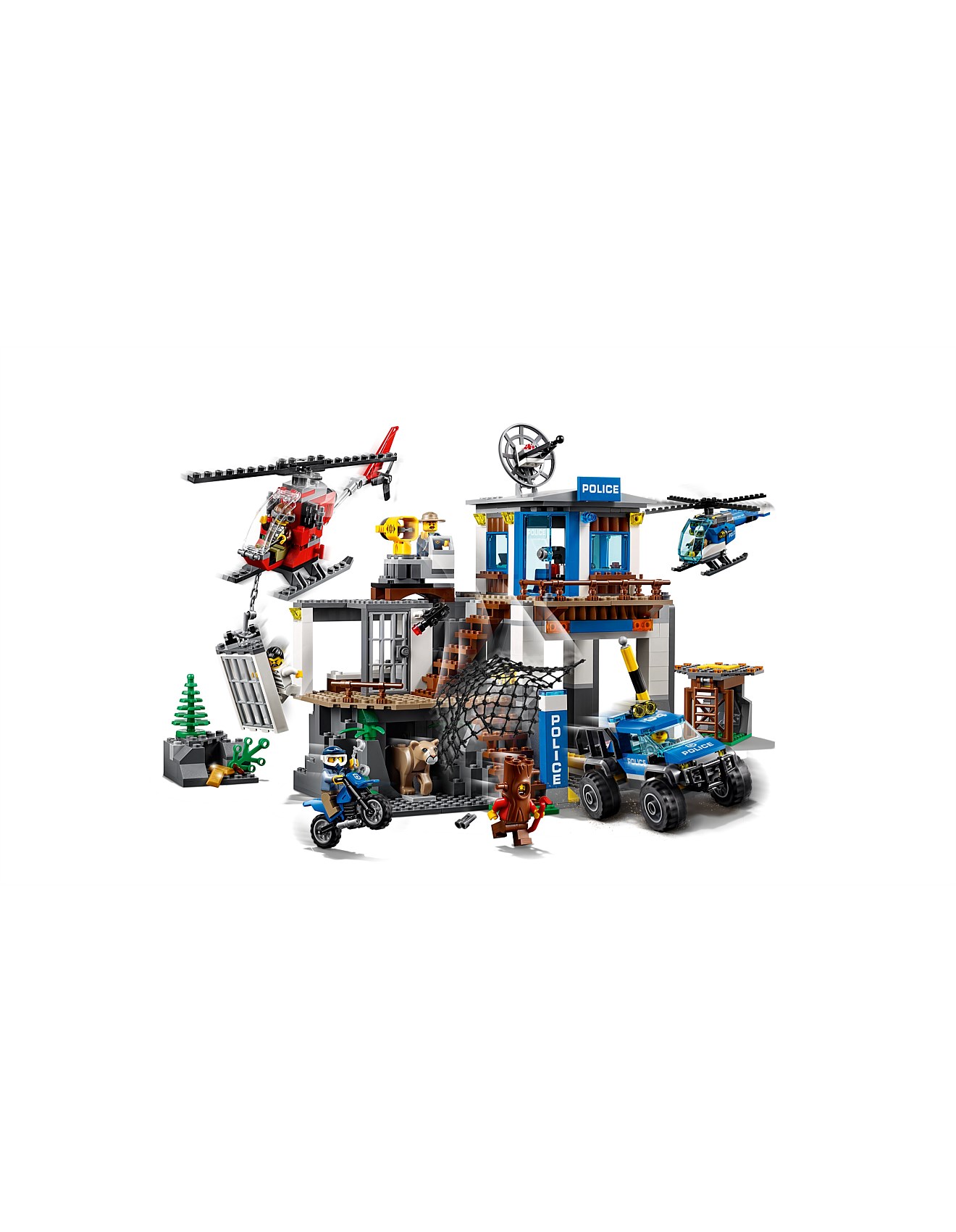 Lego City Mountain Police Headquarters 60174 David Jones