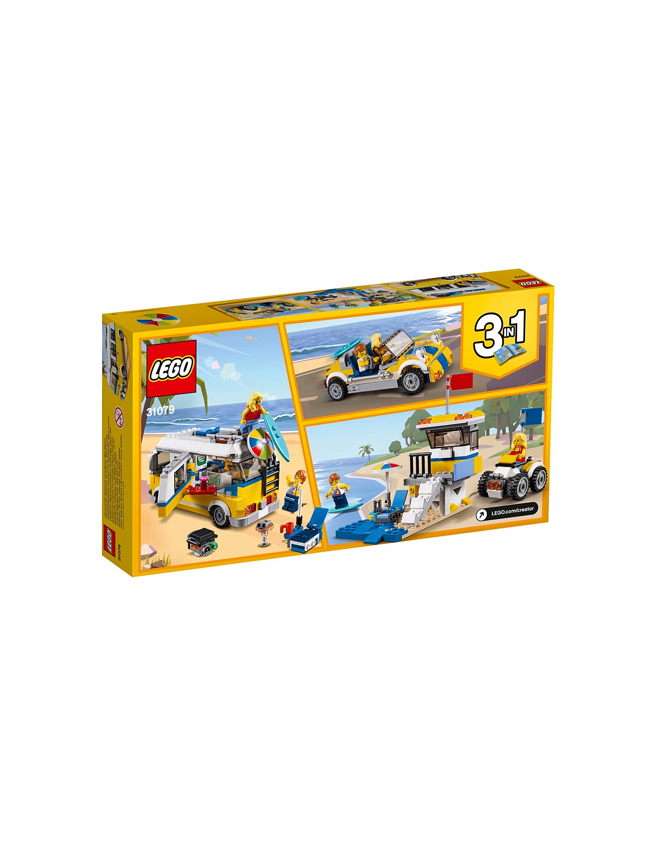 Creator 31079 Sunshine Lego Creator Sunshine Surfer Van Tesco Lego