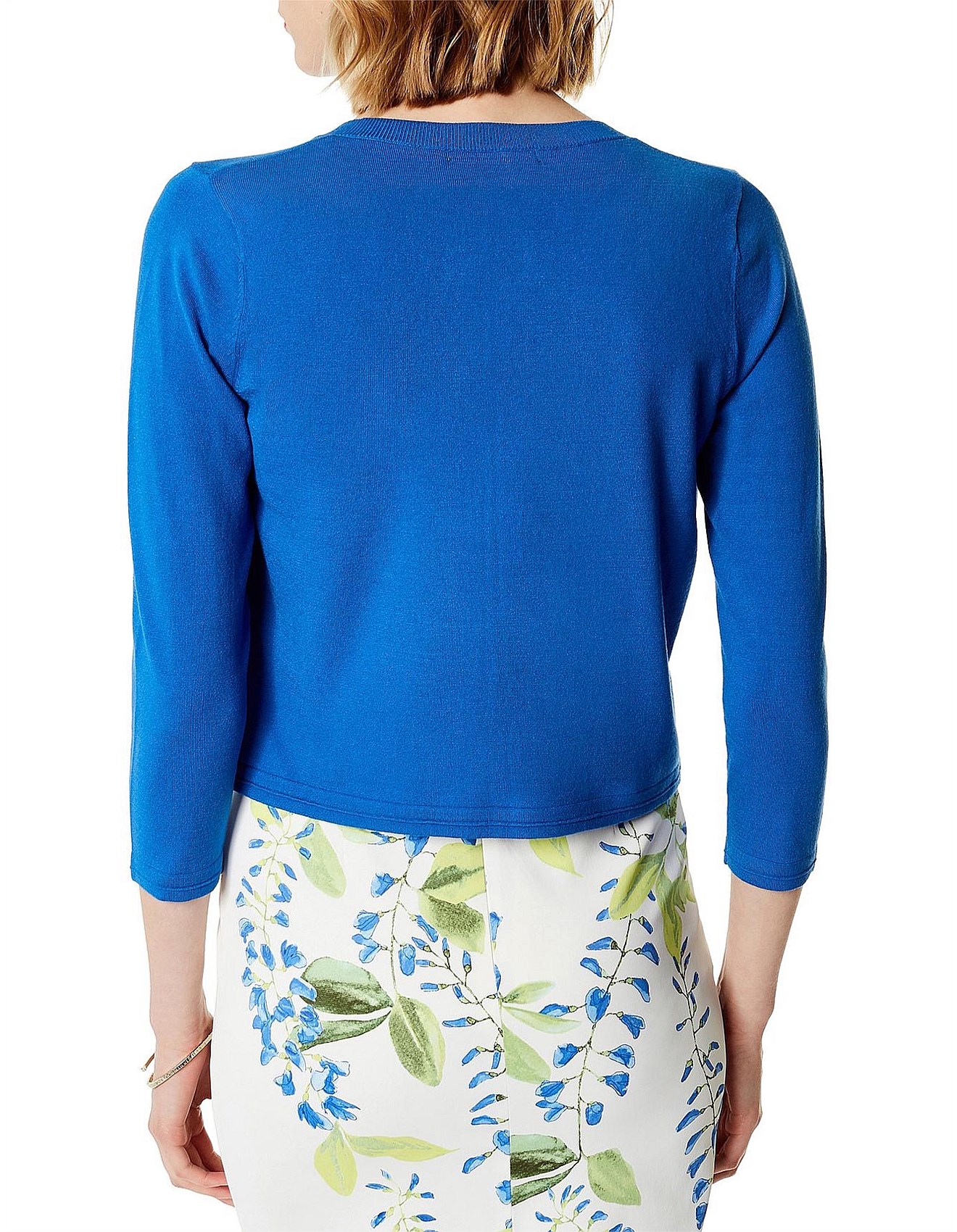 Karen Millen Crop Knit Cardigan David Jones