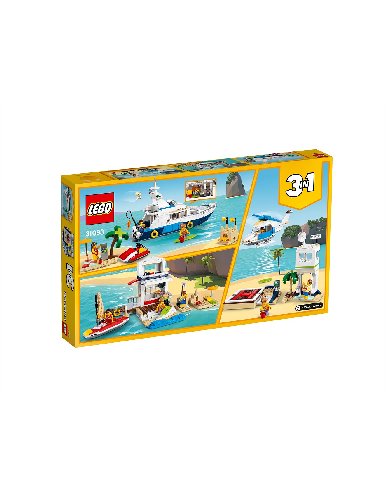 Creator Cruising Adventures 31083 Lego Creator Yacht Creator