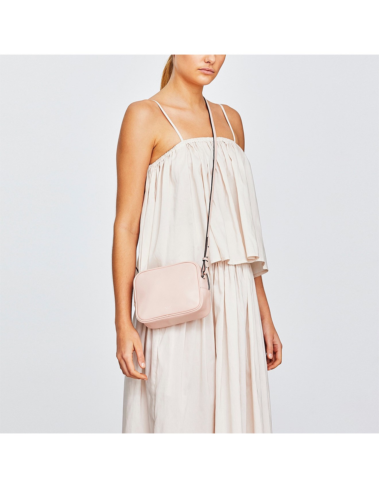 Oroton Escape Zip Around Crossbody David Jones