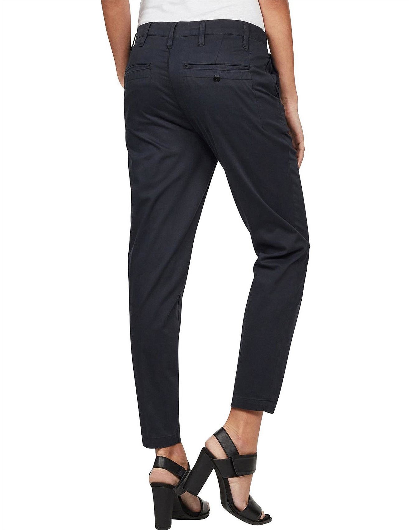 Pantaloni Chino G-Star Raw Bronson - Skinny Mid Waist Per Donna - Foto 5