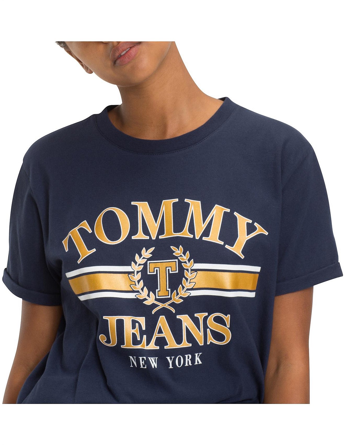 tjw collegiate logo tee