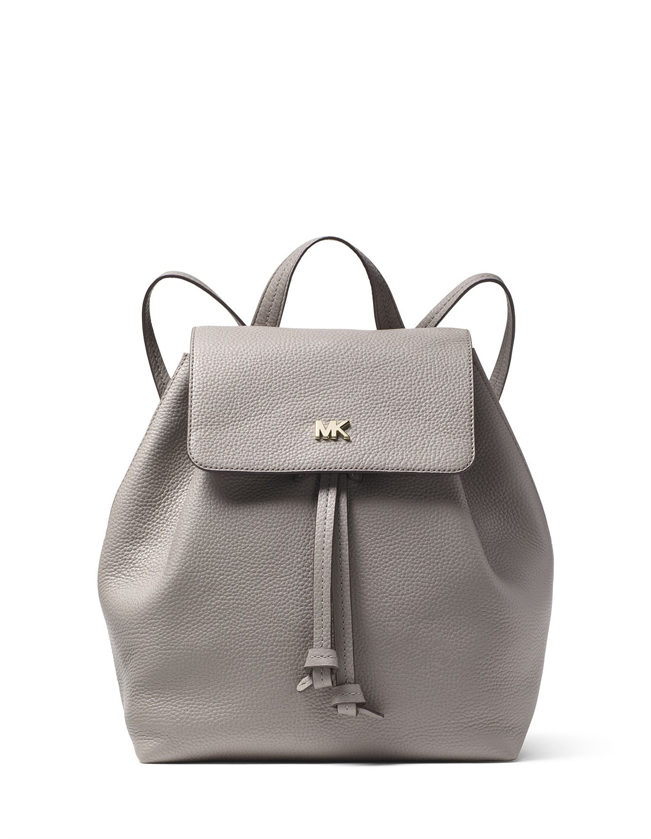 Michael Kors Junie Medium Pebbled Leather Backpack David Jones
