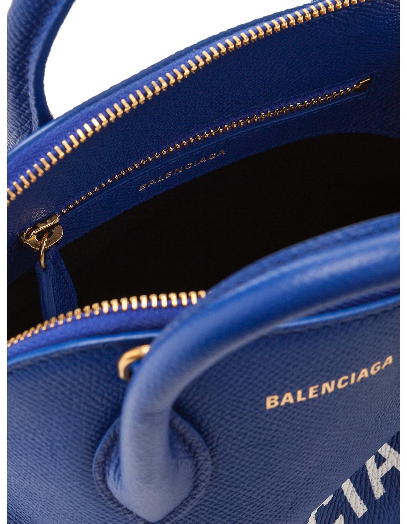 Balenciaga Ville Graffiti Top Handle Bowling Bag Xxs David Jones