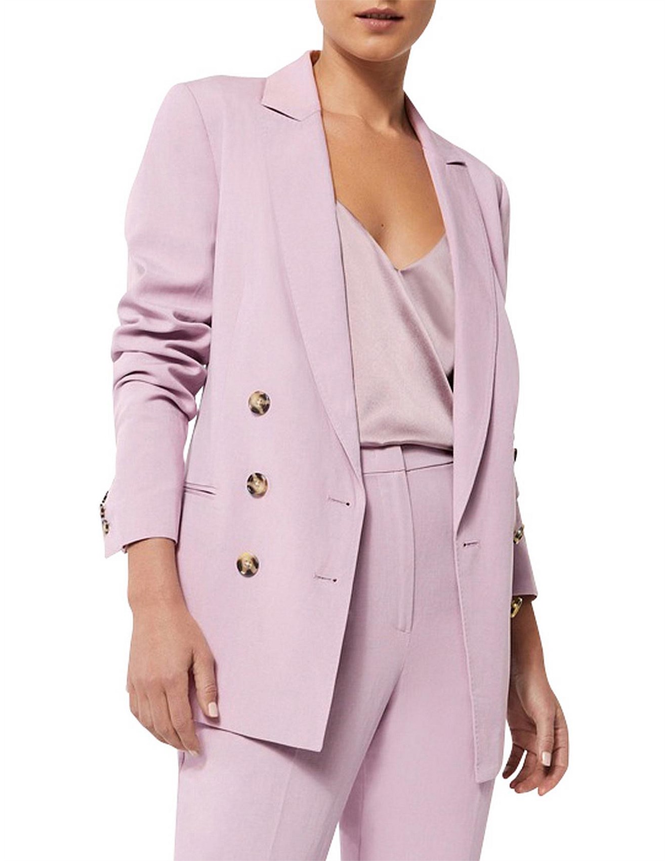 witchery double breasted blazer
