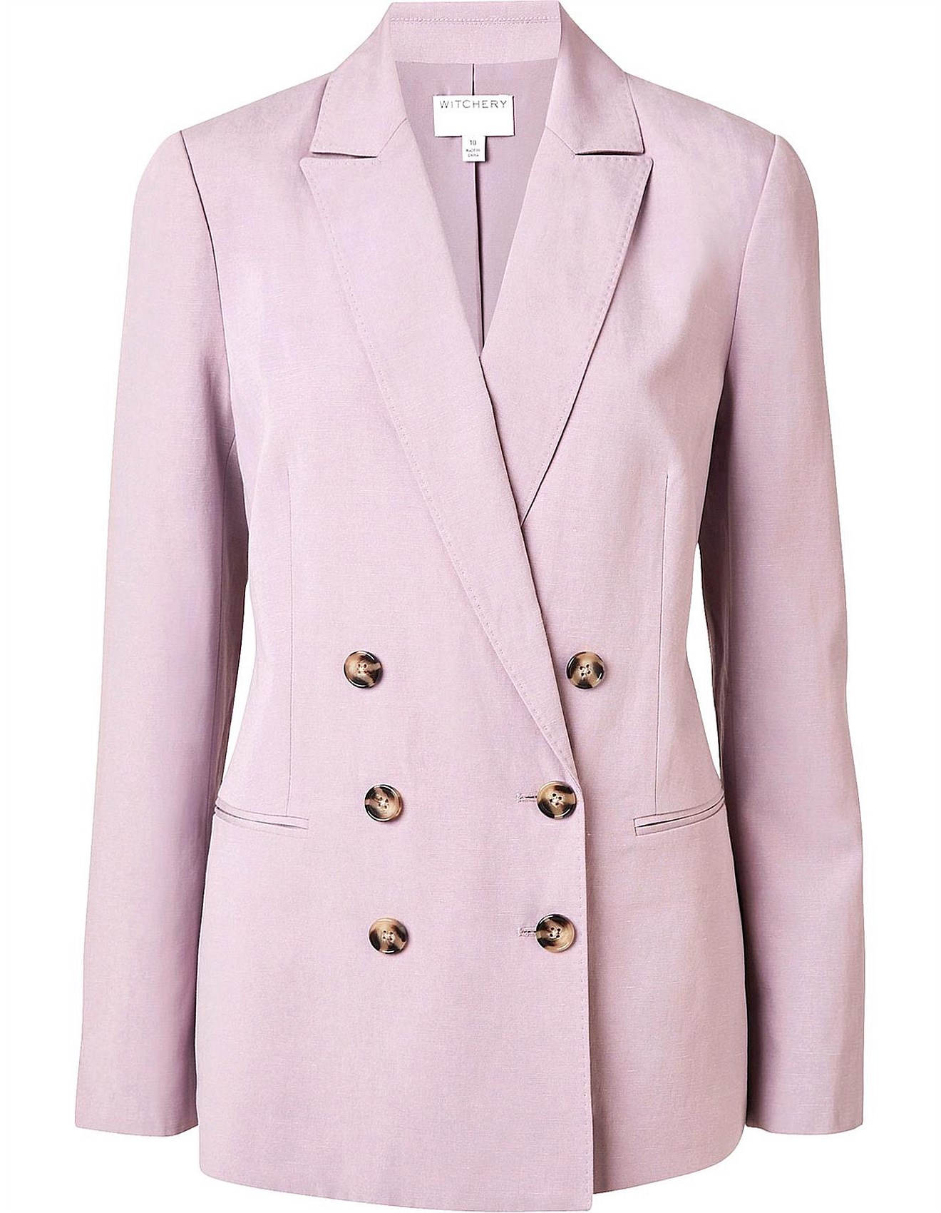 witchery pink blazer