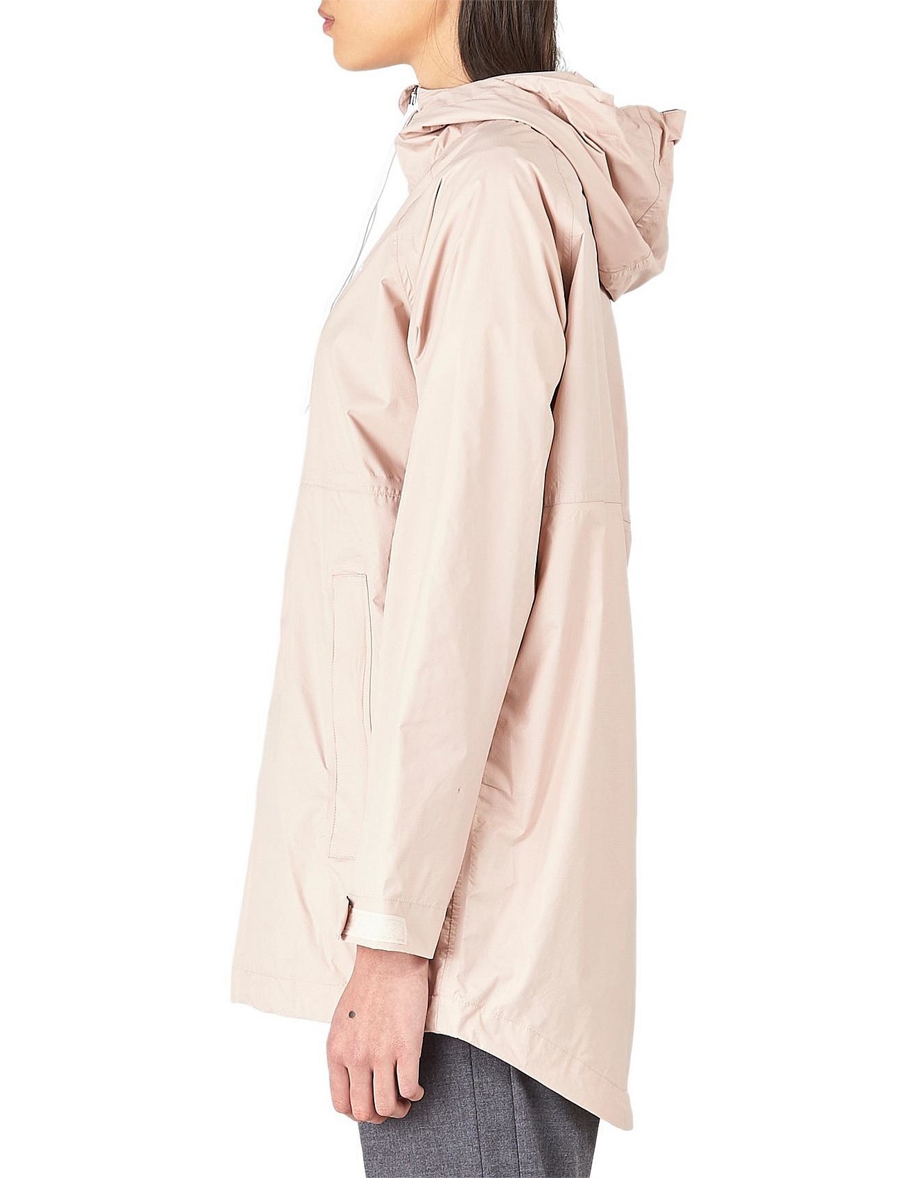 david jones raincoat