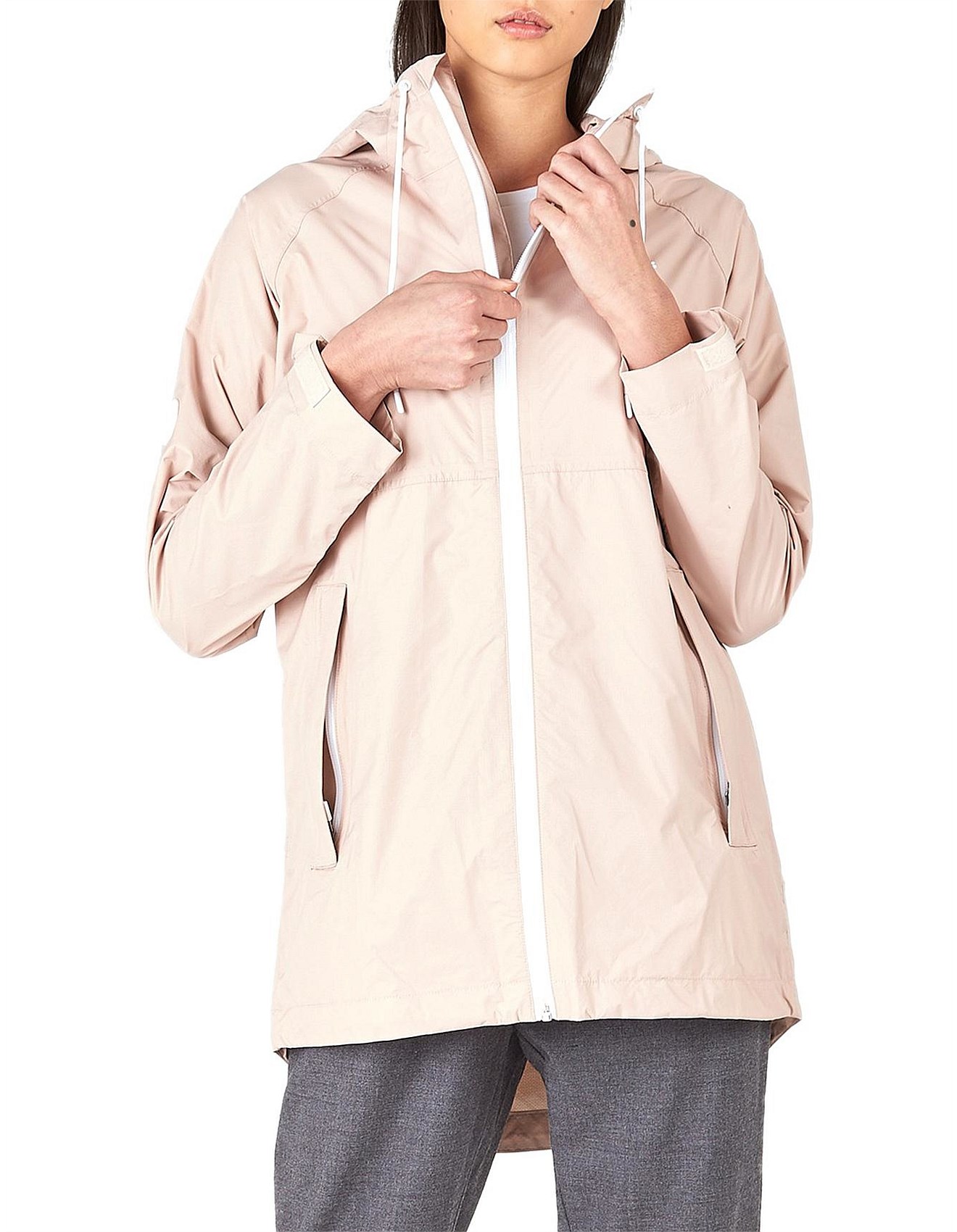david jones raincoat
