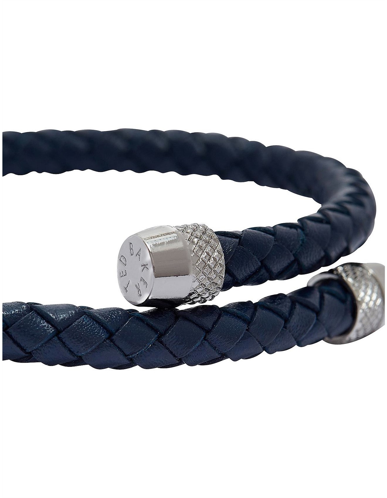 Ted Baker Bracelet Blue Ted Baker Knuring Leather Bracelet David Jones