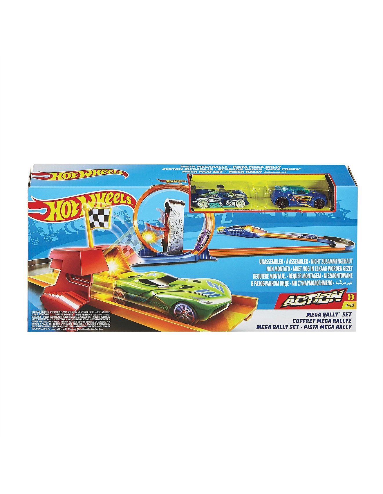 hot wheels mega rally set