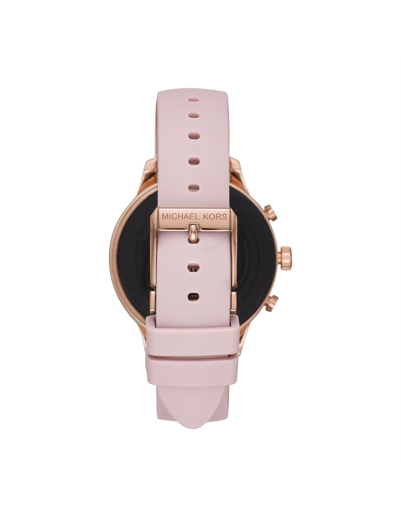 michael kors runway smartwatch pink