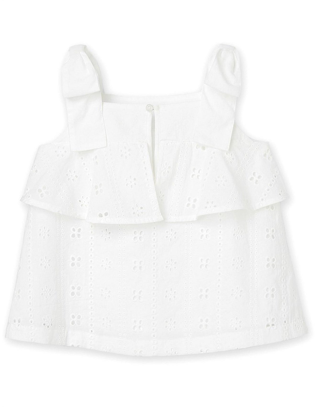 Country Road Broderie Cami David Jones